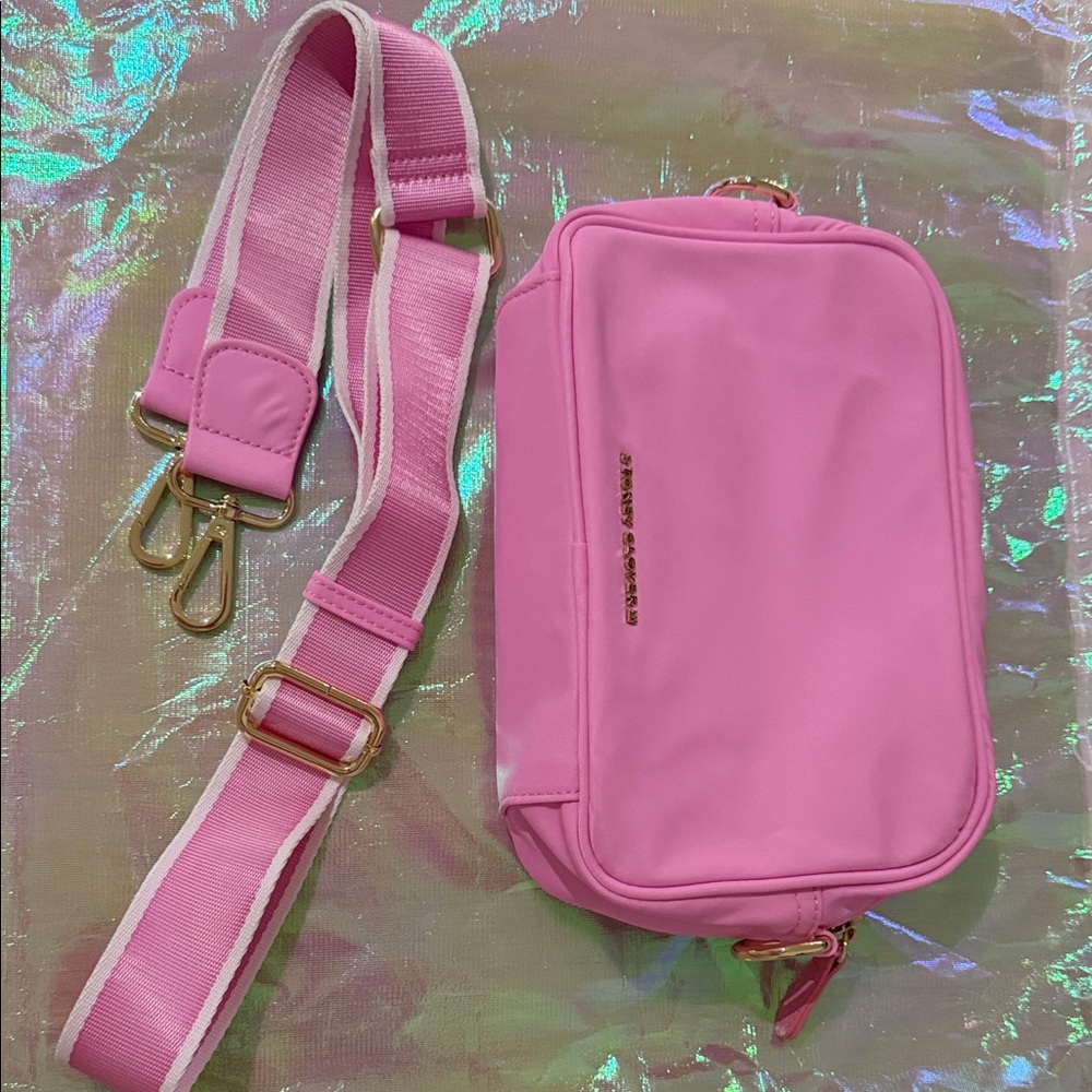 Stoney Clover Lane Pink Crossbody Bag like new💕